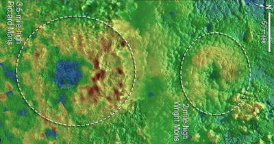New Horizons нашел крио вулканы на Плутоне
